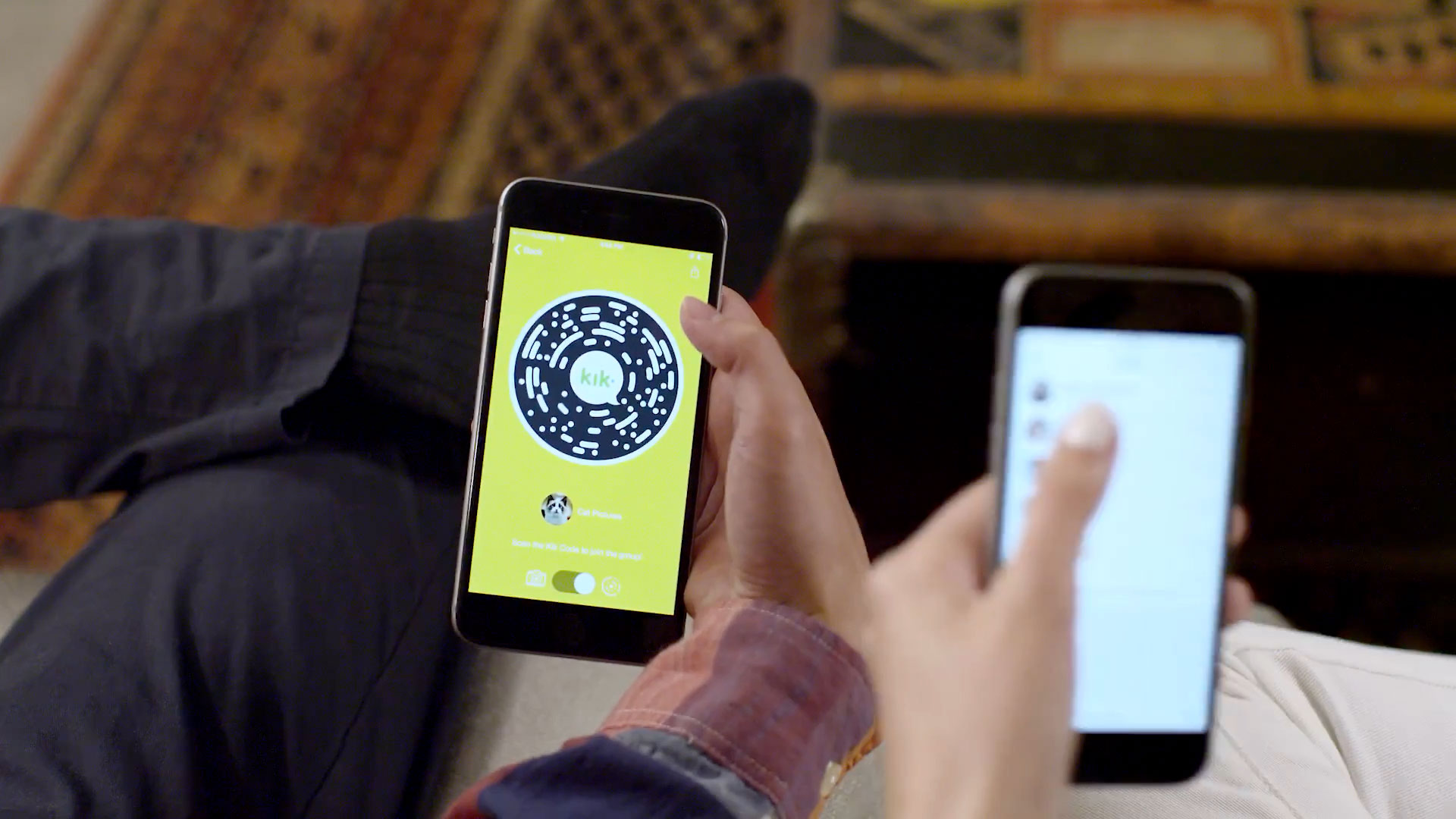 Marketing video from the launch of kik codes. 